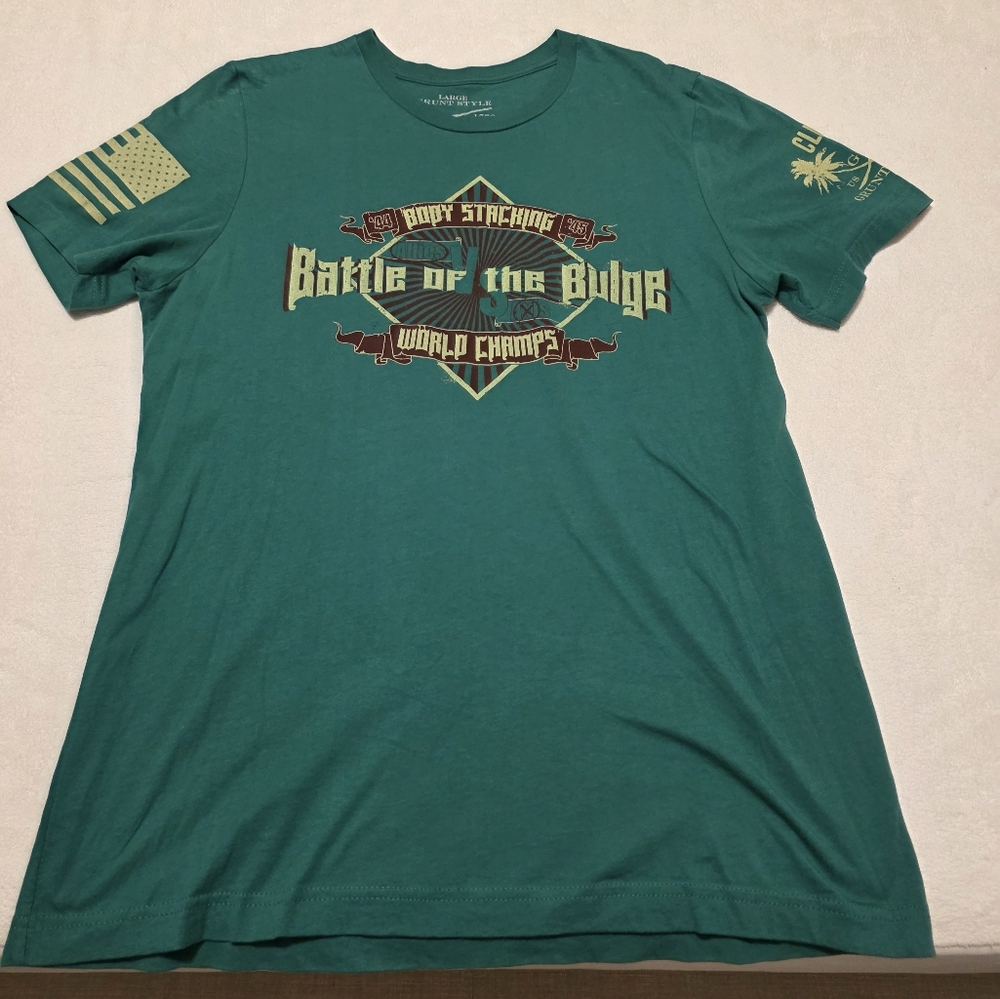 Grunt Style Green Graphic Tee